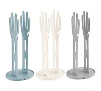 3pcs guanti da cucina scolapiatti con vassoio antigoccia per organizzare appeso stoccaggio e prevenzione di fuoriuscite d'acqua sui piani di lavoro della cucina