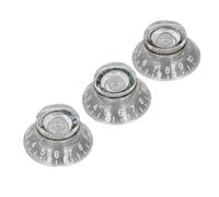 3pcs Guitar Potenziometer Control Knob Acrilico 6mm diametro interno a 360 gradi di rotazione della chitarra Velocità di controllo della chitarra per le chitarre Les Paul e