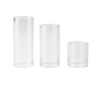 3PCS Guitar Slide Ring for Electric and Acoustic, Glass Guitar Slide Instrument Accessory for Playing Performance Finger Resonator Tube