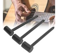 3pcs Guitar Truss Rod Chiave, strumento di regolazione della chitarra per chitarra Accessori strumenti musicali Ironia universale per basso elettrico (Nero 6,35 mm+7 mm+8 mm tre set)