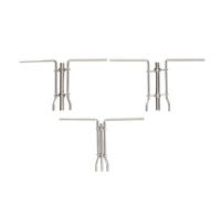 3Pcs Hydraulic Cylinder Piston Installation Tool Set High Hardness Iron U Cup Rod Installer Kit with 3 Sizes Damage for Car Repair Small 22 40mm Medium 40 70mm Large 70 165mm