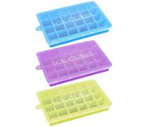 3pcs Ice Cube Stampo 24-GRID Ice Box Making With Ice Cube Stampo
