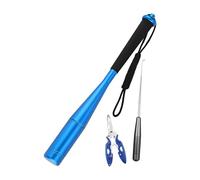 3pcs In Acciaio Inox Pesca Multi Strumenti Con Pinze Gancio Remover & Pipistrello Pesce Per Acqua Salata Attrezzi Ergonomici Set