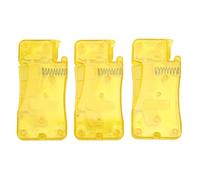 3PCS Infila-ago Automatico Inserto Giallo Elegante Plastica Dispositivo per Infilare L'ago Automatico Aghi per Infilare lo Strumento per Infilare L'infila-ago Automatico