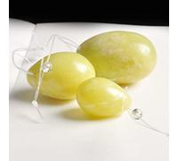 3pcs Jade Yoni Egg Set Kegel Jade Eggs Serraggio Jade Egg Body Yoni Massage Kegel Muscle Exerciser,come Mostrato