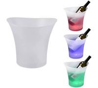 3PCS LED secchiello ghiaccio 5L grande capacità vino bevanda contenitore 7colori