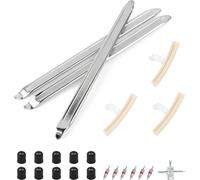 3Pcs Leva per Pneumatici 30CM Leve Smontagomme Moto Set Di Cambio Pneumatici Att