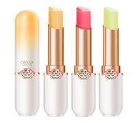 3PCS Lip Balm, set di rossetti trasparenti che cambiano la temperatura del colore, rossetto idratante a lunga durata per le donne, cura naturale delle labbra, riparazione delle labbra (C)