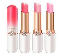 3PCS Lip Balm, set di rossetti trasparenti che cambiano la temperatura del colore, rossetto idratante a lunga durata per le donne, cura naturale delle labbra, riparazione delle labbra (B)