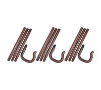 3pcs Long Theatrical Cane 1920s Cane Halloween Accessori di costumi Canne da