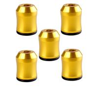 3PCS Magnetic Screw Ring, Upgrade Screwdriver Head Magnetic Ring for Power Bits & Hex Screwdrivers for Drill Tools Mechanics Carpenters Household Repairs (Yellow)