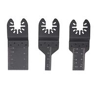 3PCS Metallo Legno Oscillante Multitool Lama 10mm Multi Tool Sgancio Rapido Esattezza Lame per Seghe Acciaio Al Carbonio Strumento di Taglio per Metallo Legno Plastica