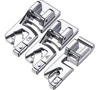 3PCS Narrow Rolled Hem Macchina da cucire Presser Piedino Set di Accessori per Cucire Domestici 3mm, 4mm e 6mm Casa FAI DA TE Strumenti di cucito Attraente elaborazione