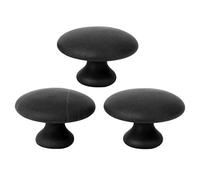 3Pcs Natural Massage Rocks Hot Stones for Massage Mushroom Shape Massage Stones Warmer Gua Sha Massage Tool for Face Body for Spa
