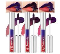 3PCS Peel Off Lip Stain - Rossetto opaco a lunga durata a prova di trasferimento del tatuaggio delle labbra, matita impermeabile per labbra con finitura opaca