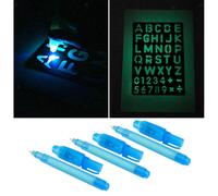 3Pcs Penna A Inchiostro Invisibile Fluorescente Pennarello Evidenziatore per