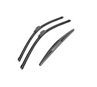3PCS Per Mitsubishi Per Grandis 2003 2004 2005 2006-2011 28"22"12 "Anteriore Spazzole Tergicristallo Posteriori Parabrezza Finestra Cutter Accessori UOEMCRTB(9mm j hooks)