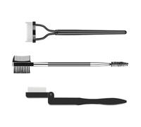 3PCS Pettine Ciglia Separatore Ciglia Pennello Sopracciglia & Sopracciglio Spoolie Per Rimuove Clump Mascara Professionale Strumenti di Trucco Occhi