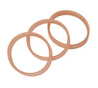 3pcs Pialla Elettrica Cinghia di Trasmissione 255mm Lunghezza 12mm Larghezza per NF90 Strumenti Materiale Poliuretano Progettato per Funzione a Lungo Termine