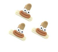 3pcs Piccolo Acrilico Sacchetto Clip per la Conservazione di Cibo Sigillanti Multiuso per Snack e Chip Strumenti di Organizzazione Della Cucina Cancelleria U