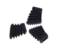 3Pcs Piedini in Gomma per Tamburo Piccola Punta in Gomma Piedi Rack Tamburo Protezioni per Gamba Per Batteria Hardware Piatto Stand Rack Staffa Rack Stand Piedi in Gomma Parti Hardware Tamburo