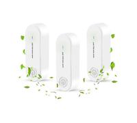 3pcs Plug in Air Purifier Mini Portable Ion Generator Air Purifier for Pets for Air Quality Improvement