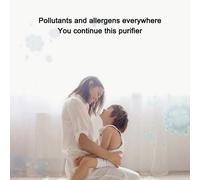 3Pcs Plug-in Air Purifier, Portable Air Purifier, Ion Generator Air Purifier Suitable for Pet Bedroom White US Plug