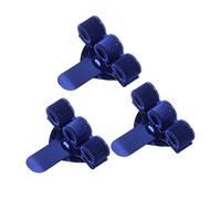 3pcs Porta A Triplo Pennello In Metallo Caschi Del Supporto A Matita Con Clip Tascabile Molla Regolabili Per Un Diario Uniforme Accessori Per Infermiere