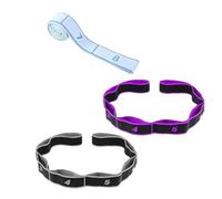 3Pcs Professionale 8 Anelli di Resistenza Banda Corda Elastica per Braccio Posteriore Gamba Stretching Forza Forza Formazione