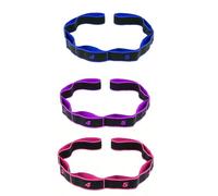 3Pcs Professionale 8 Anelli di Resistenza Banda di Resistenza Corda Elastica per Braccio Posteriore Gamba Stretching Forza Forza Fasce di Resistenza