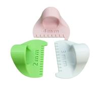3Pcs Professionale Quilting Righello Set Modelli di Cucito Dito Patchwork Cucitura Aiuto Per La Misura Del Tessuto Cucitura Multifunzionale Modelli di Taglio Tessuto