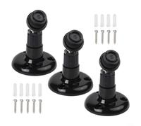 3pcs Regolabile Parete Staffa Telecamera Verticale Per Sistemi di Sicurezza Blink Con Rotazione 360 E 90 Gradi Inclinazione Kit Base di Montaggio In Plastica
