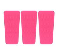 3pcs resistente al calore in silicone premium per pignoramento per pignoli arricciacapelli isolamento cover di protezione protezione organizzatore portatile a prova di calore per