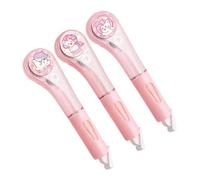 3pcs Rullo Nastro Correzione Da 6mx5mm Bianco Out Asciugatura Rapida Nastri Correttivi Totali 18 M Per La Scrittura Journaling Notando Correzione Capacità