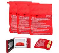 3Pcs Sacco Cuoci Patate In Microonde,Sacchetto per Patate Microonde,Microonde Patata Fornello Borsa,Sacchetti per Microonde per Patate,Sacco Cuoci Patate Microonde Fritte