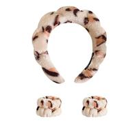 3pcs/Set Polsi Washband Fascia Microfibra Lavaggio Asciugamano per Trucco Skincare