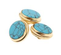 3Pcs/Set Trumpet Finger Buttons Trumpet Cap Screws Musical Instrument Parts (Color : Style 3, Size : One size)