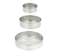 3pcs setaccio in acciaio inossidabile setaccio pratico cuocere setaccio rotondo