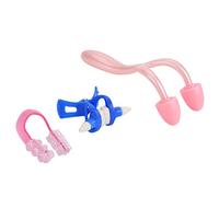 3pcs Shaper Massager Roll Set per Raddrizzamento del Naso e Sollevamento | Set di Clamp/Holder di Correzione del Naso Portatile per di Bellezza a Casa e Viaggiare (A) (BLACK)