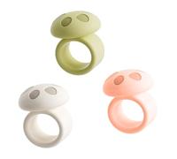 3Pcs Silicone Porta Guardia Paraurti per Maniglie Parete Riduzione Del Rumore Protettivo Elastici Accessori Per La Casa Decorativi Paraurti Porta Set