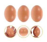 3pcs Simulato Egg Decori Multi-funzione Uova finte Decorative Egg Models