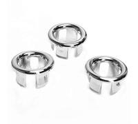 3pcs Sink Hole Round Ring Overflow Cover Ceramic Pots Basin Drain Waste Plug Sink Filter Kitchen Hotels Bathroom Accessories
