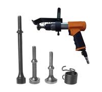 3pcs. Smoothing Pneumatic Air Hammer Bits Attrezzo lungo Bit & 1 * Riparazione di pneumatici a molla 4xfd. Strumenti pneumatici
