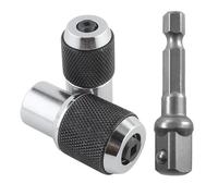 3pcs Socket Tap Set Socket Del Supporto Per Rubinetto Regolabile Per #6-1/2 3/8 Pollici Ideale Le Attività Threading Threading Dello Spazio Stretto Estrattori