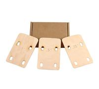 3Pcs Solido Legno di Acero Piastra Protezioni 0.25 0.5 1 Grado Spessore Chitarra Collo Spessori Per Chitarra Riparazione Strumento di Regolazione Collo di Chitarra