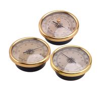 3Pcs Stazione previsioni tempo 72x33mm Barometro Igrometro Termometro Indicatori