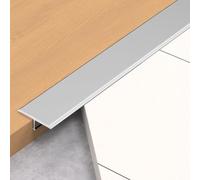 3pcs Striscia Di Transizione Pavimento Con Modanatura A T In Alluminio, L 90cm, Per Unire Assi Di Laminato, Piastrelle, Fessure Del Pavimento(Argento,W 2cm)