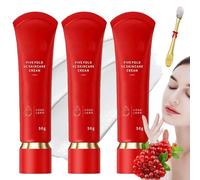 3Pcs Swarous Moisturizing Tone-Up Concealer Cream, Five Fold Vc Skin Care Cream,Oil Control &Long-Lasting & Waterproof,Vitamin C Makeup Tone Up,Brightens Skin Tone