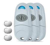 3PCS Telecomando Cancello Universale per Cancelli e Garage, Trasmettitore Portachiavi 433.92MHz, Compatibile con CAME Top432NA/432EE/432EV/432A/432M/432S/T432