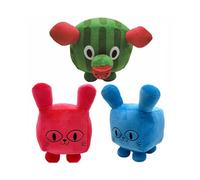 3pcs Titanic Blue Balloon Cat Plush Toy Stuffed Animal Doll Pillow Pet Simulator